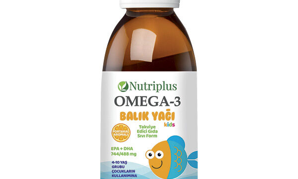 Farmasi NUTRIPLUS Omega-3 Halolaj gyermekeknek narancs ízben