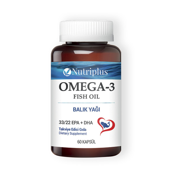 Farmasi NUTRIPLUS OMEGA-3 HALOLAJ kapszula 60 db